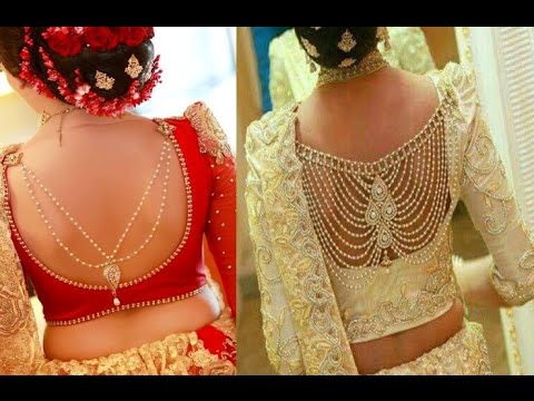 jeweled back neck