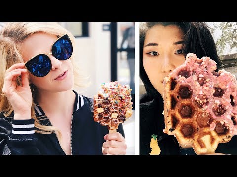 famous waffle pops