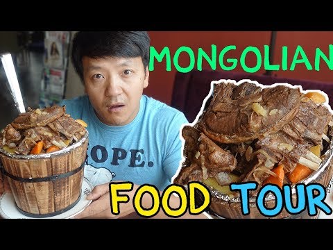 mongolian food guide in ulaanbaatar mongolia