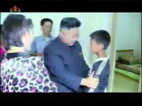 kim jong un visits families