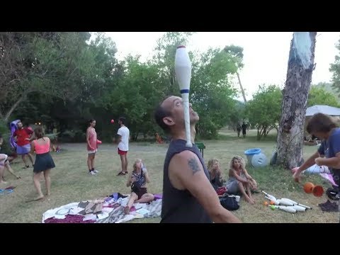 jugglers gather at the 12th annual juggling festival