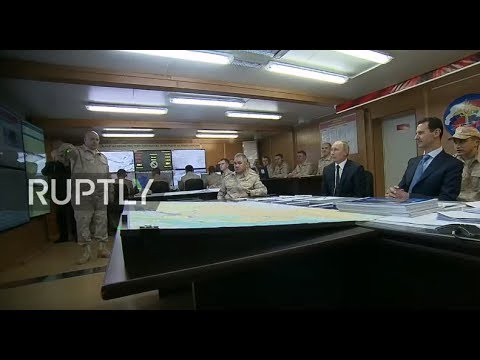 president putin paying surprise visit to khmeimim airbase