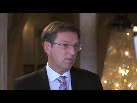 cgtn interviews slovenian prime minister