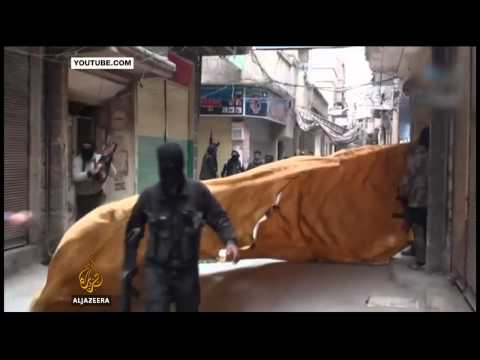 syrian regime accused of targeting civilians