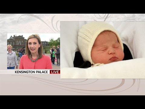 britain welcomes new baby princess