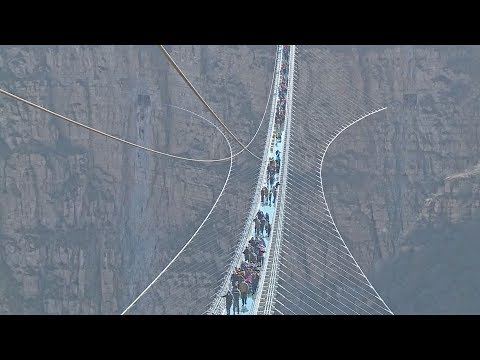 worlds longest glassbottom bridge opens