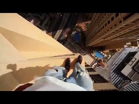 dubai building jump will take your breath away