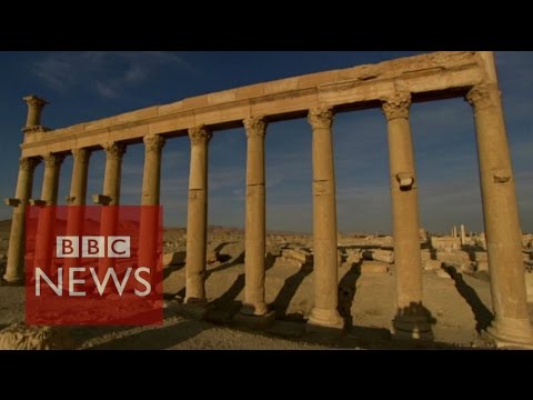 daesh fighters near site at palmyra