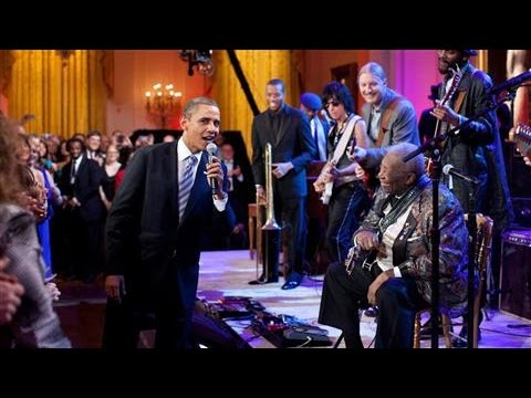 obamas duet with bb king