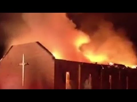 sixth southern black church burned to the ground