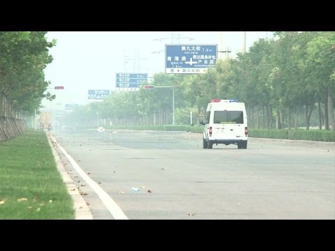 hundreds of tonnes of cyanide at china blasts site