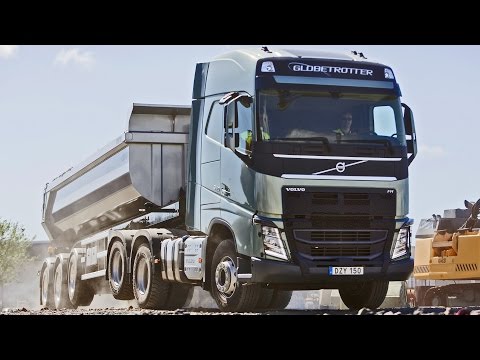 volvo trucks tandem axle lift function