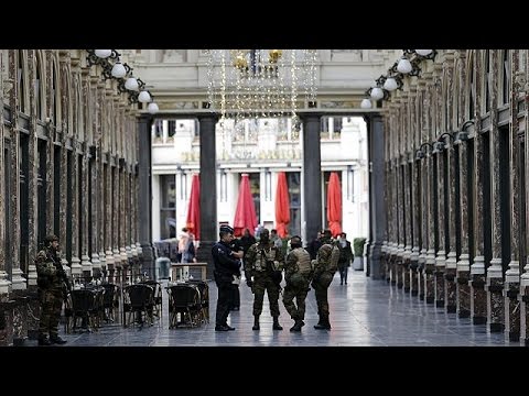 brussels still on lockdown as hunt